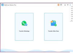 iMyFone iTransor Pro - menu