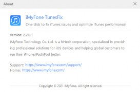 iMyFone TunesFix screenshot 2