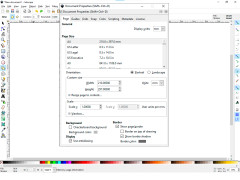Inkscape - document-properties