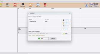 InQuit OST to PST Converter - Screenshot 2