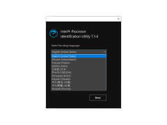Intel Processor Identification Utility - language-settings