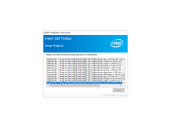 Intel SSD Toolbox - installation-process