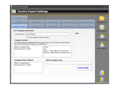 Invoice Expert - settings