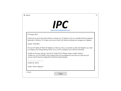 IP Changer (IPC) - about-application