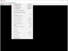 IrfanView Portable - view-menu