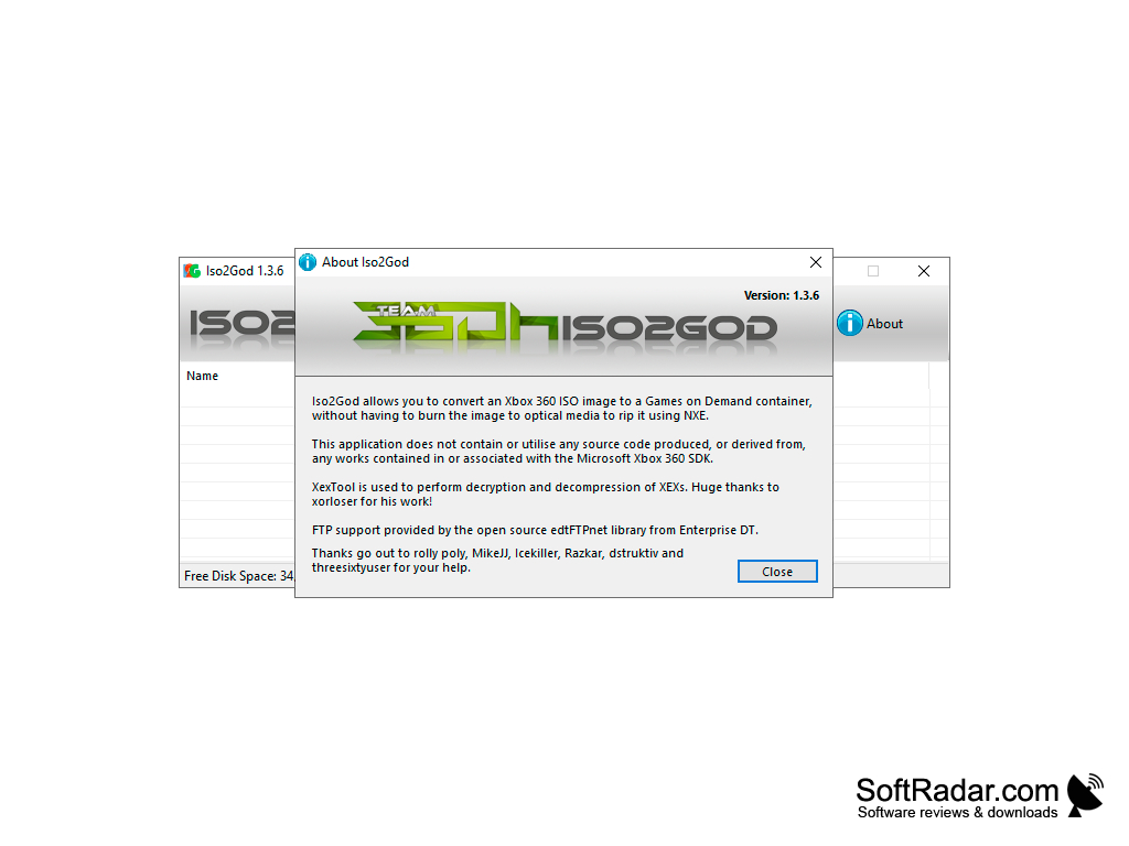 ISO2GOD v1.3.6 Download - Convert Xbox 360 XGD3 ISO's to GOD's