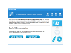 iSumsoft Windows Password Refixer - main-screen