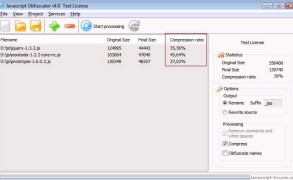 Javascript Obfuscator - Screenshot 1