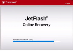 JetFlash Recovery Tool - recovering-process