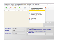 JPG to PDF Converter - help-menu