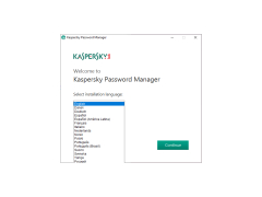 Kaspersky Password Manager - languages