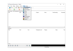 Kazaa Download Manager - tools-menu