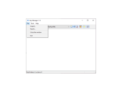 Key Manager - file-menu