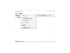 Key Manager - help-menu