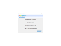 Key Manager - about-application