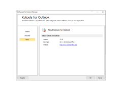 Kutools for Outlook - about-application