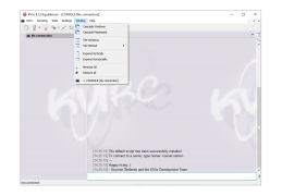 KVirc - windows-menu