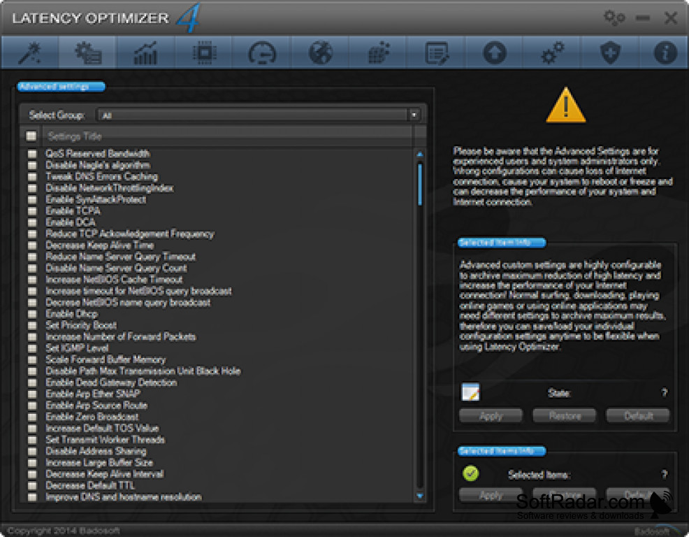 latency optimizer download