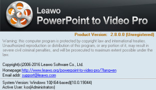 Leawo PowerPoint to Video Free screenshot 2