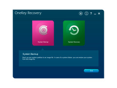 Lenovo OneKey Recovery - system-backup