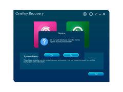 Lenovo OneKey Recovery - recovery-process