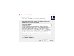 Lenovo System Update - licenses-agreement