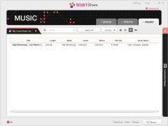 LG Smart Share - music-screen