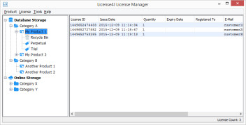 License Manager screenshot 1