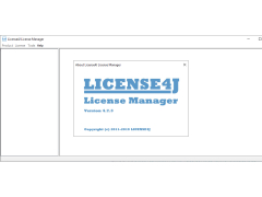 License Manager - about-application