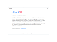 LightPDF - about