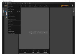 LightZone - browser-menu