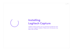 Logitech Capture - installing-application