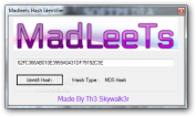 Madleets Hash Identifier logo