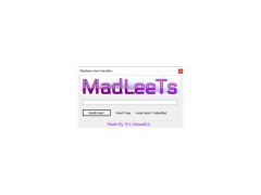 Madleets Hash Identifier - main-screen