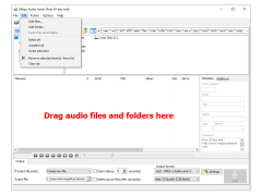 Magic Audio Joiner - edit-menu