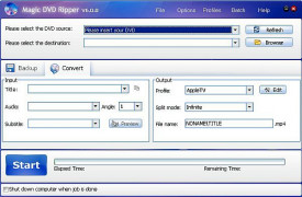 Magic DVD Ripper screenshot 1