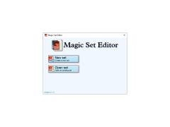 Magic Set Editor - new-set