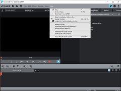 MAGIX Movie Edit Pro - help-menu