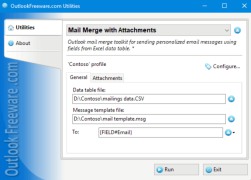 Mail Merge with Attachments - Screenshot 2
