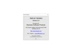 MailList Validator - about-application