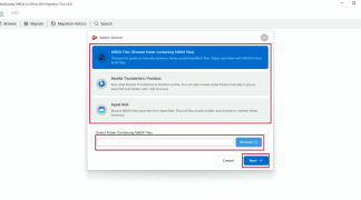 MailsDaddy MBOX to Office 365 Migration Tool - Screenshot 3