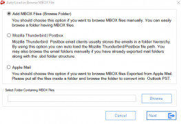 MailsDaddy MBOX to PST Converter screenshot 3