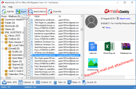 MailsDaddy OST to Office 365 Migration Tool screenshot 1