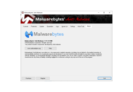 Malwarebytes Anti-Malware - about-application