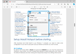 MaryFi - interface