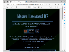 Master Hammond B3 VSTi - readme