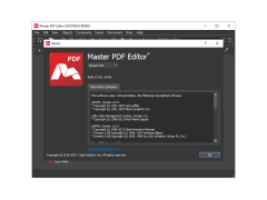 Master PDF Editor - about