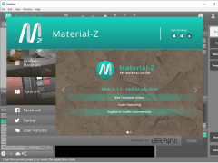 Material-Z - about-application