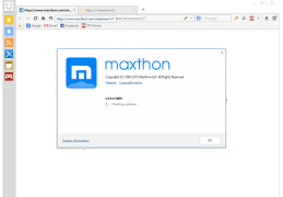 Maxthon Cloud Browser - about-application