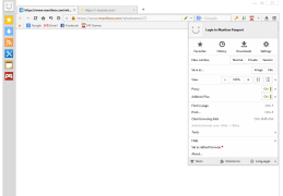 Maxthon Cloud Browser - menu-options